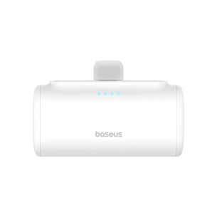 Батарея універсальна Baseus Compact 4900mAh 20W Lightning, White (PPWC05I) (P10068304212-00) зображення 1