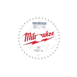 Диск пильний Milwaukee пиляльний PFTE 190х30х2,4мм, 40 зуб. (4932471314) зображення 1