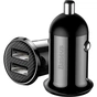 Зарядний пристрій Baseus Grain Pro Car Charger (Dual USB 4.8A ) USB Black (CCALLP-01) - уменьшенное изображение 4