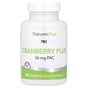 Вітамінно-мінеральний комплекс Natures Plus Журавлина органічна, PRO Cranberry Plus, 60 капсул (NAP-39516) - зменшене зображення 1