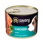 Консерви для собак Savory Dog All breeds Puppy курка 200 г (4820232630549) - зменшене зображення 1