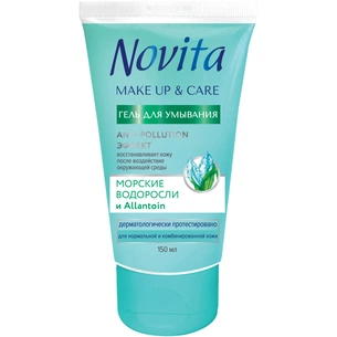 Гель для вмивання Novita Make up & Care в тубі 150 мл (5900116041162) зображення 1
