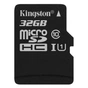 Карта пам'яті Kingston 32GB microSDHC class 10 UHS-I Canvas Select (SDCS/32GB) - зменшене зображення 2
