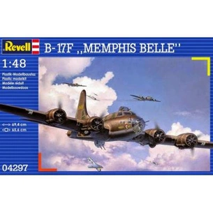 Збірна модель Revell Літак Boeing B-17F Memphis Belle 1:48 (4297) зображення 1