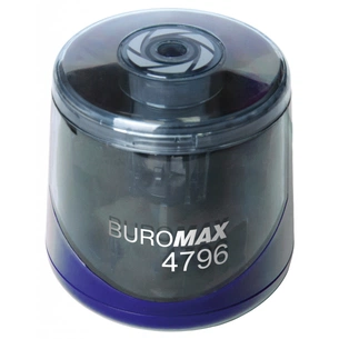 Точилка Buromax автоматична з контейнером Синя (BM.4796) изображение 1