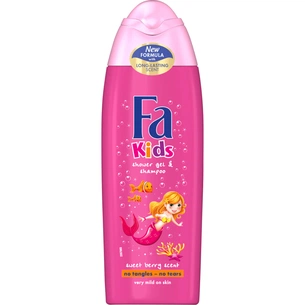 Дитячий гель для душу Fa Kids Русалонька для дівчаток 250 мл (9000100662550) изображение 1