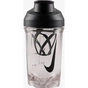 Пляшка для води Nike TR RECHARGE SHAKER BOTTLE 16 OZ N.101.2242.988.16 прозорий, чорний 470 мл (887791805607) - зменшене зображення 1