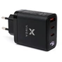 Зарядний пристрій Vinga 2xUSB-C + USB-A Display 65W (VCR65ACCDB) - зменшене зображення 1