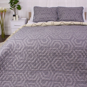 Покривало MirSon набір Color Fun Line №7022 Sun rays 180х210 + 2 наволочки 50х70 (2200005375495) зображення 1