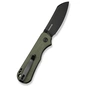 Ніж Civivi Crabby, Green G10, Darkwash (C24055-1) - зменшене зображення 3