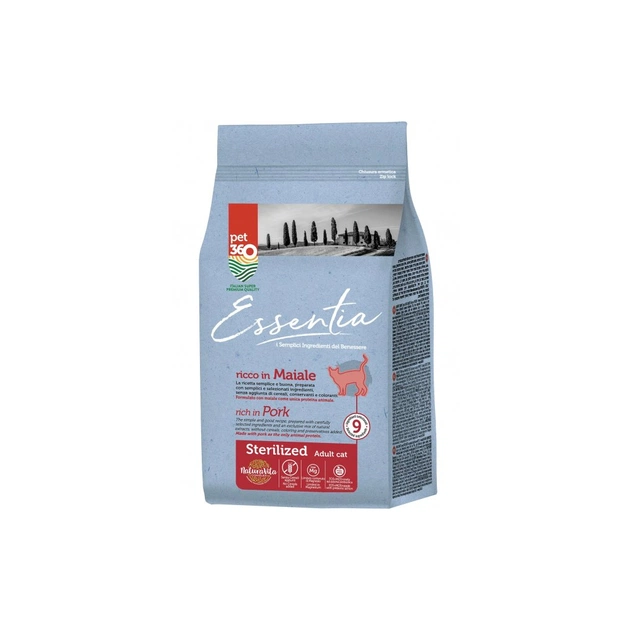 Сухий корм для кішок Essentia Adult Grain Free Sterilized зі свининою 7.5 кг (8014556129735) - изображение 1
