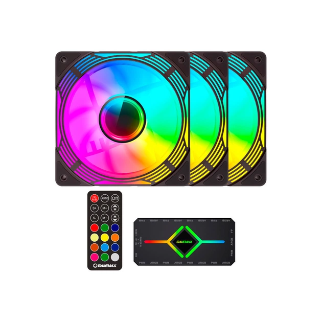 Кулер до корпусу Gamemax KF300 BK - зображення 1