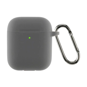 Чохол для навушників Armorstandart Ultrathin Silicone Case With Hook для Apple AirPods 2 Advanced Ash (ARM59677) зображення 1