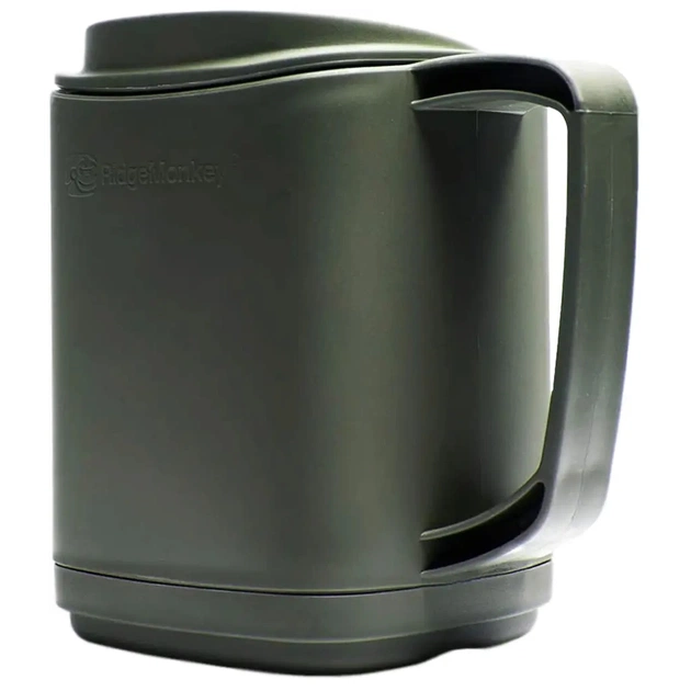 Термокружка RidgeMonkey ThermoMug 0.4l Gunmetal green (9168.00.81) - зображення 1