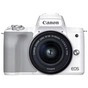Цифровий фотоапарат Canon EOS M50 Mk2 + 15-45 IS STM Kit White (4729C028) - зменшене зображення 2
