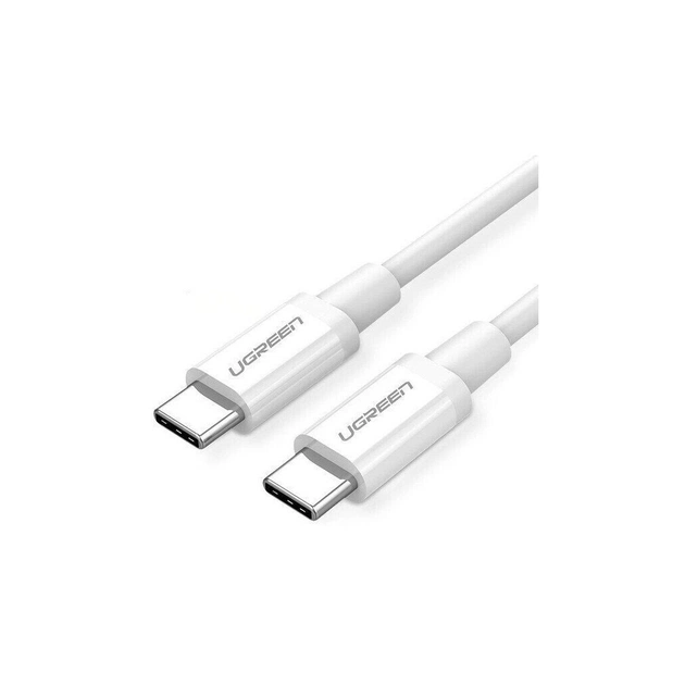 Дата кабель USB-C to USB-C 1.0m US264 ABS Shell White Ugreen (60518) - изображение 1