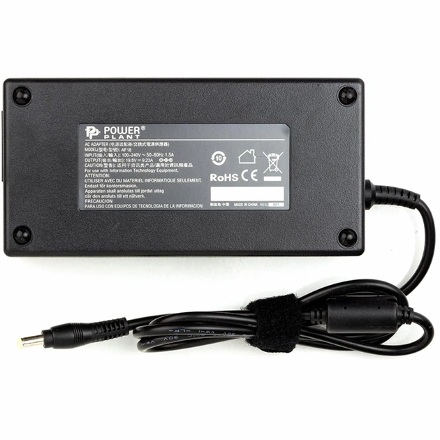 Блок живлення до ноутбуку PowerPlant ACER 220V, 19.5V 180W 9.23A (5.5*1.7) (AC180G5517) - зображення 1