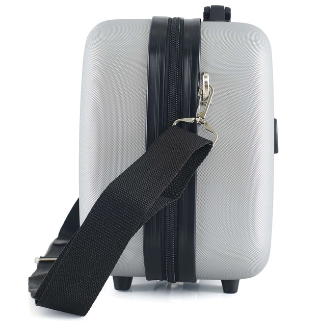 Косметичка Semi Line Бьюті-кейс 18L Light Grey (DAS302940) - зображення 3