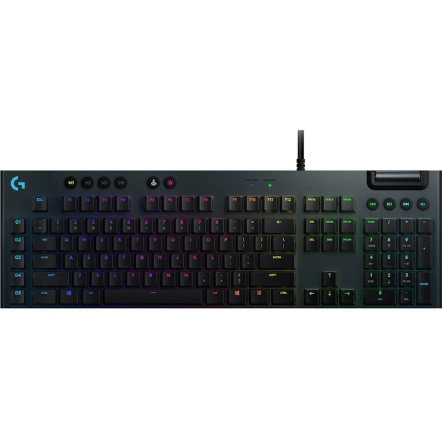 Клавіатура Logitech G815 GL Clicky RGB USB UA Black (920-009095) - зображення 1
