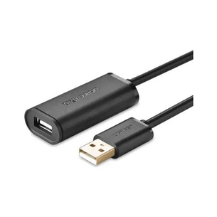 Дата кабель USB 2.0 AM to AF 15.0m Active black Ugreen (10323) зображення 1