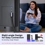 Кабель мультимедийный HDMI M to HDMI M 2.0m 8K60Hz 48Gbps braided black Ugreen (85169) - уменьшенное изображение 2