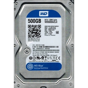 Жорсткий диск 3.5"  500Gb WD (WD5000AZLX) зображення 1