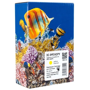 Картридж Barva Canon PFI-107Y (6708B001) 130 мл, Yellow (IC-PFI107Y) зображення 1