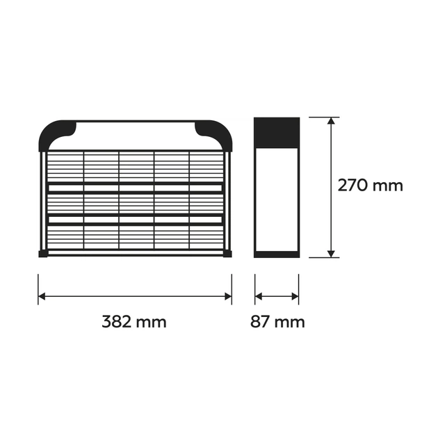 Інсектицидна лампа Eurolamp Для внутрішнього використання 20W 220V IP20 (MK-20(FLUOR)new) (4262380667075) - зображення 3