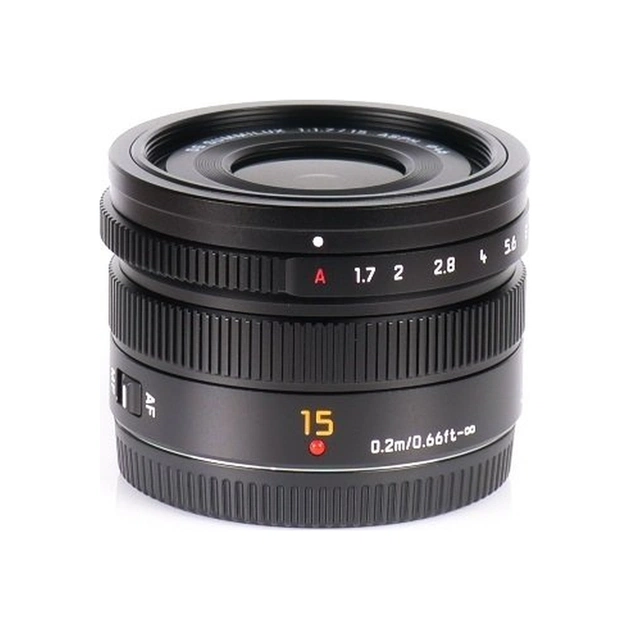 Об'єктив Panasonic Micro 4/3 Lens 15mm f/1.7 ASPH Black (H-X015E9-K) - picture 7