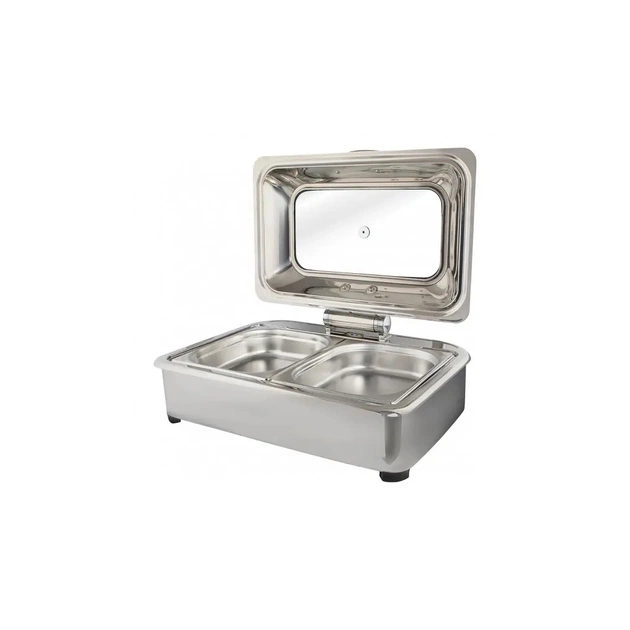 Мармит FoREST чафіндіш GN 1/1 з гідравлічною кришкою 590 х 435 х 310 мм (190110) - picture 4