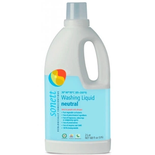 Гель для прання Sonett Органічний Нейтральна серія Концентрат 2 л (4007547501829) зображення 1