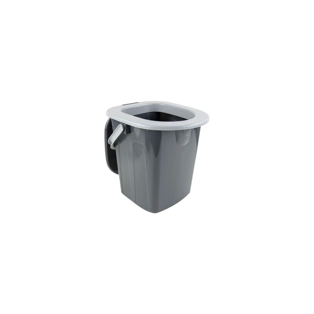 Відро-туалет Bo-Camp Portable Toilet Square 20 Liters Grey (5502820) (DAS303293) - picture 9