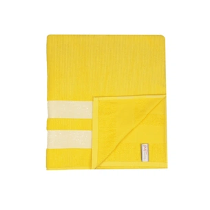 Рушник Home Line велюровий пляжний жовтий 70х150см (124033) зображення 1