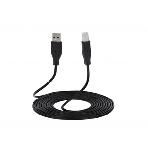 Кабель для принтера USB 2.0 AM/BM 3.0m 2E (2E-W-3169m3) зображення 1