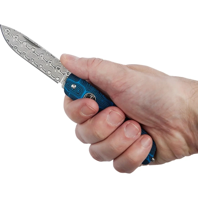 Ніж Boker Plus Tech Tool Damast Blue (01BO559DAM) - зображення 5