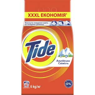 Пральний порошок Tide Альпійська свіжість 6 кг (5413149837997) зображення 1