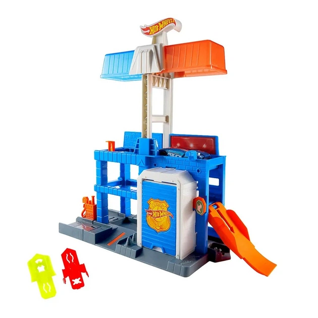 Автотрек Hot Wheels City Поліцейська вежа в місті (JHL74) - picture 4