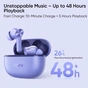 Bluetooth-гарнітура Realme Buds T200 Lite Aurora Purple_EU - уменьшенное изображение 3