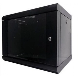 Шафа настінна Hypernet 6U 19" 600x350 (WMNC-35-6U-FLAT-BLACK) зображення 1