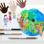 Карандаши цветные Faber-Castell Children of the World 24 кольору тригранні + 3 двосторонніх круглих, (511515) (32332) - уменьшенное изображение 6
