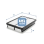 Воздушный фильтр для автомобиля UFI 30.779.00 - уменьшенное изображение 1
