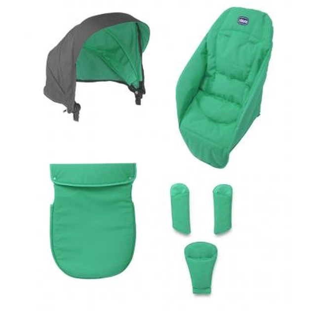 Набір текстилю для коляски Chicco Urban Green (79358.32) - изображение 1