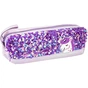 Пенал Cool For School з паєтками та ремінцем 1 відділення фіолетовий (CF87056) - зменшене зображення 1