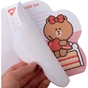 Папір для нотаток Yes To Do Line Friends girl планшет з магнітом, блок 52 аркуша (170326) - зменшене зображення 3