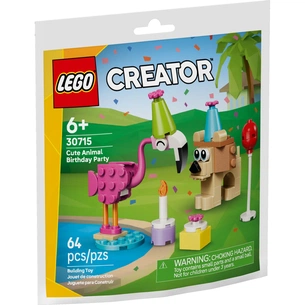 Конструктор LEGO Creator Чарівна вечірка тваринок до дня народження (30715) зображення 1