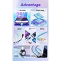 Дата кабель USB-C to Lightning 2.0m 20W blue Essager (EXCTL-WLA03-P) - уменьшенное изображение 3