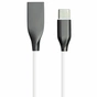 Дата кабель USB 2.0 AM to USB-C 1.0m white PowerPlant (CA910717) - зменшене зображення 1