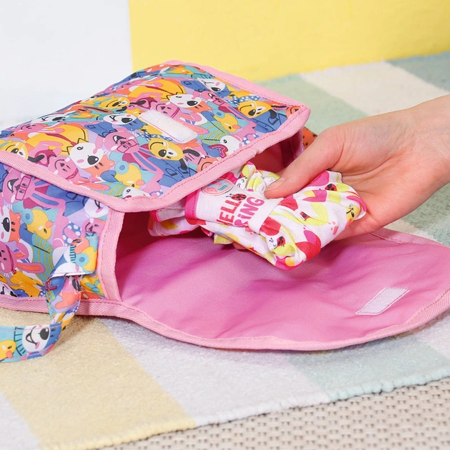 Коляска для ляльок Zapf Baby Born Делюкс S2 складана, із сумкою (828649) - picture 5