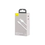 Дата кабель USB 2.0 AM to USB-C 1.5m 5A Simple WisdomKit (2PCS) white Baseus (TZCATZJ-02) - зменшене зображення 5
