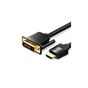 Кабель мультимедийный HDMI M to DVI M 1.0m black Vention (ABFBF) - уменьшенное изображение 1